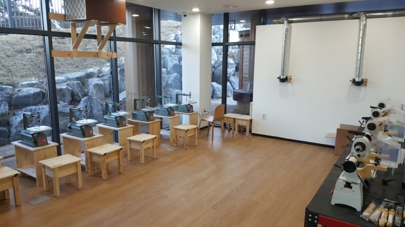 목공예 체험실1 사진