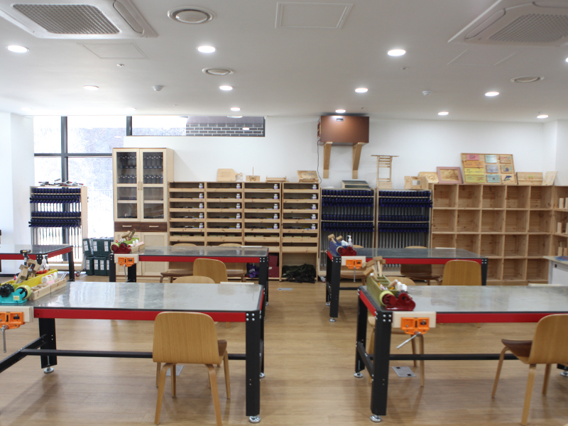 목공예 체험실 사진